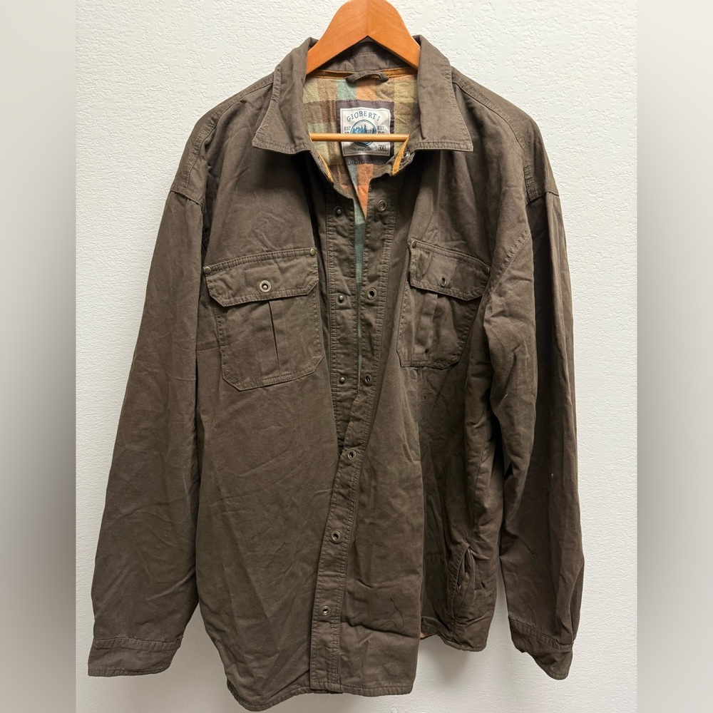 Gioberti Brown Shirt Jacket